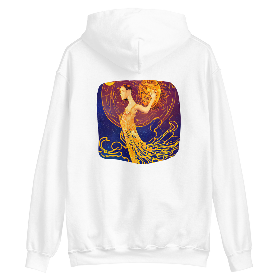 Aries Sun Cancer Moon Unisex Hoodie